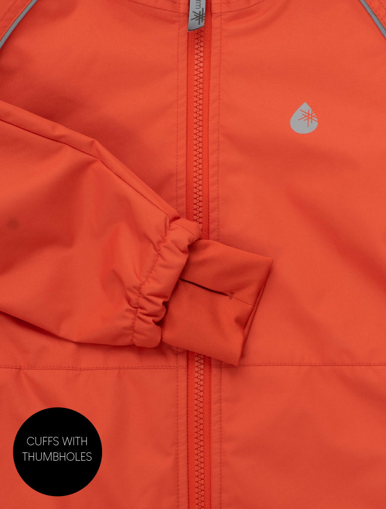 SplashMagic Storm Jacket - Flame | Waterproof Windproof Eco