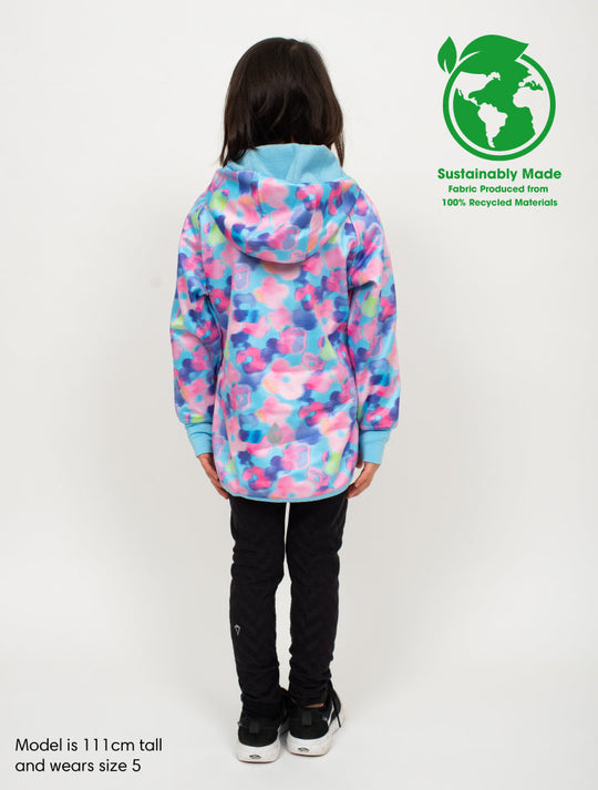 All-Weather Hoodie - Electric Floral | Waterproof Windproof Eco