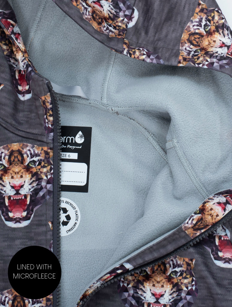 All-Weather Hoodie - Tiger | Waterproof Windproof Eco