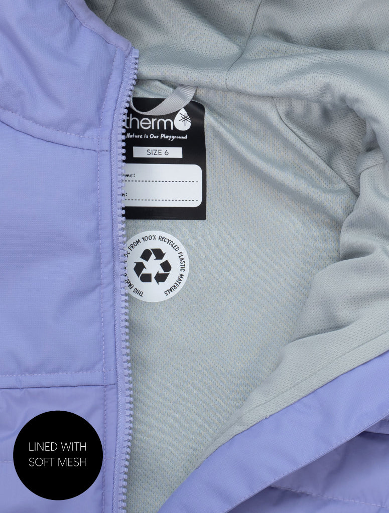 Hydracloud Puffer Jacket - Iris | Waterproof Windproof Eco