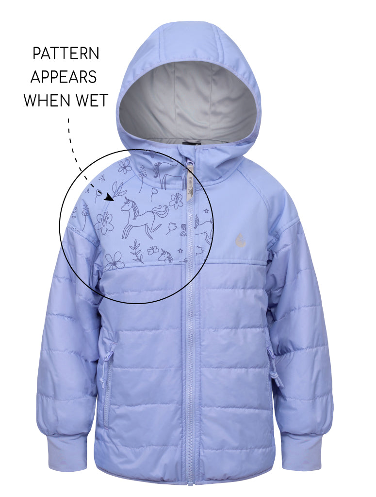 girls hydracload waterproof puffer jacket 