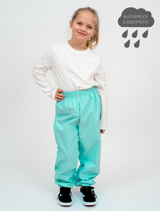 Splash Pant - Aqua Sky | Waterproof Windproof Eco